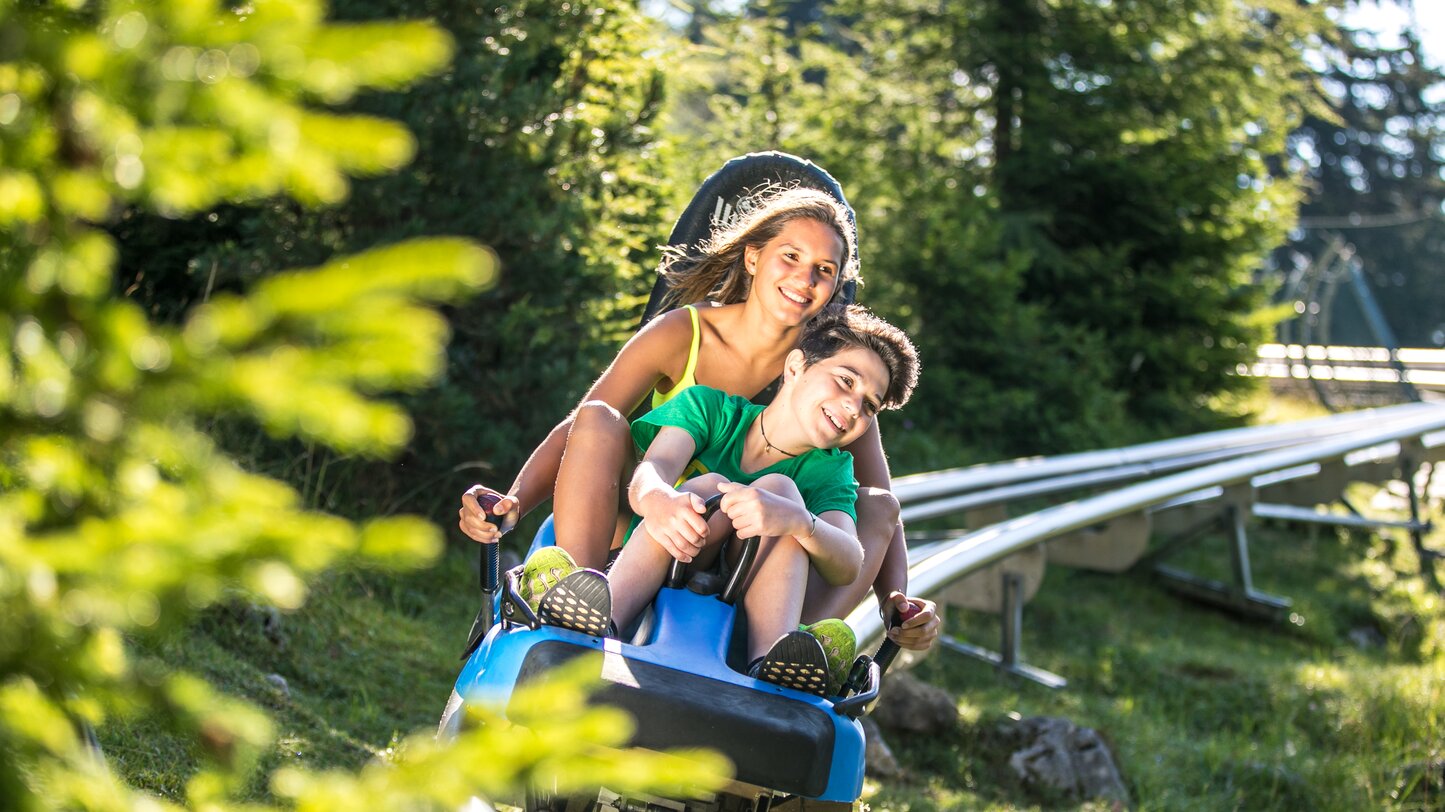 Alpine Coaster the summer rollercoaster in Gardon